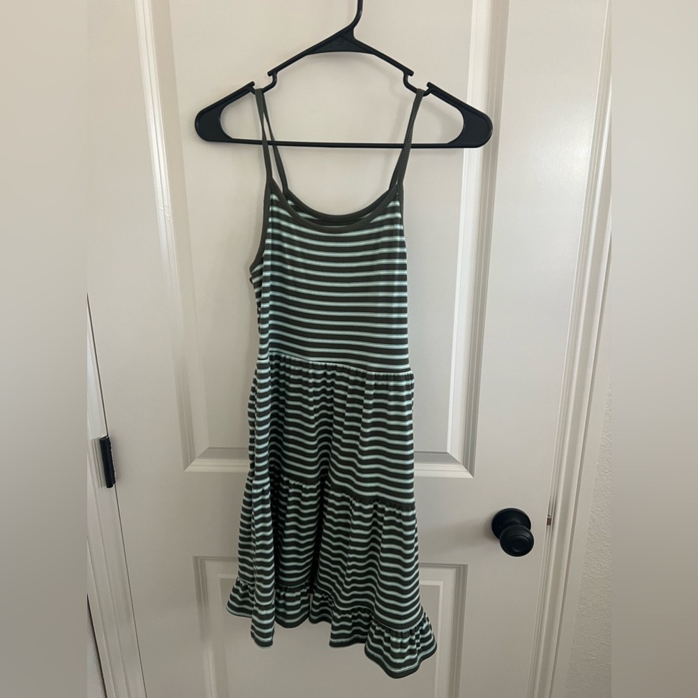 Stripe mini dress